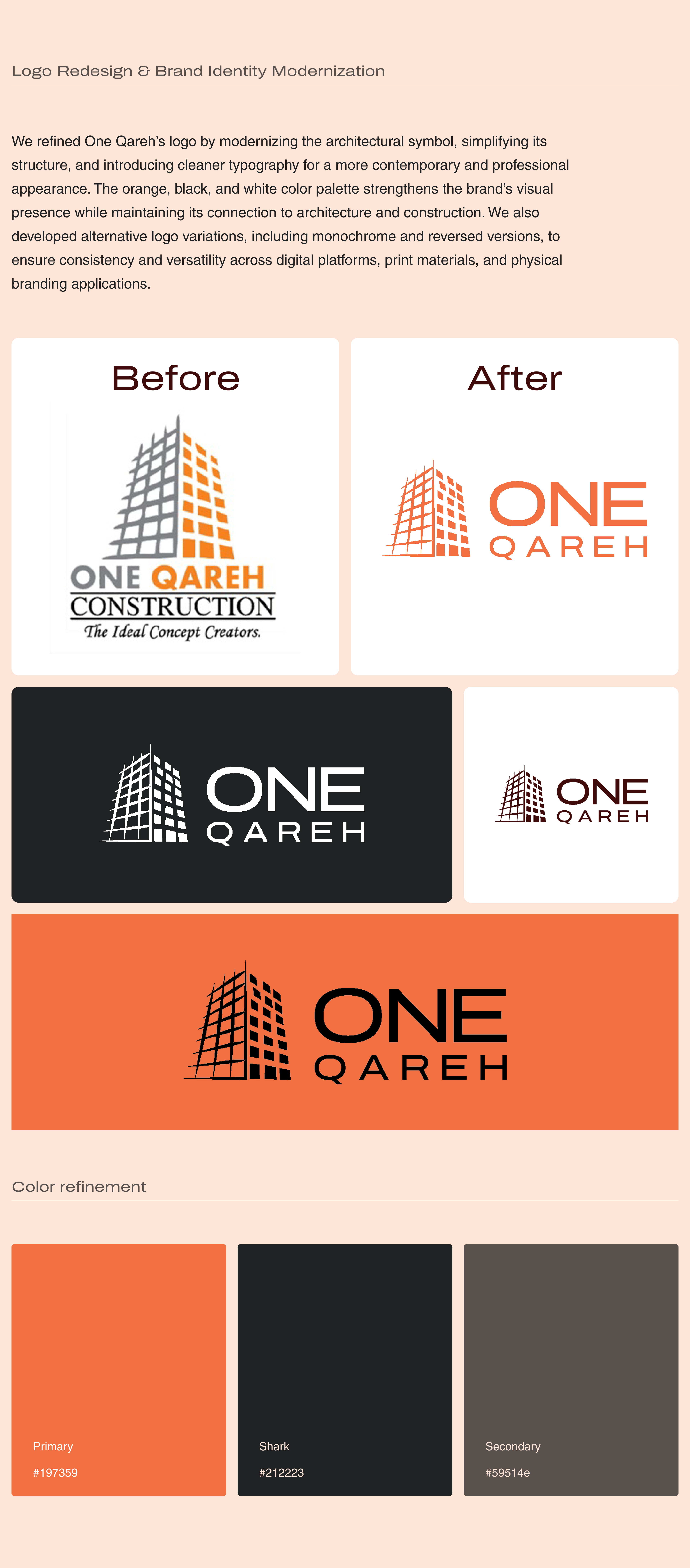 logo redesign and brand identity modernization